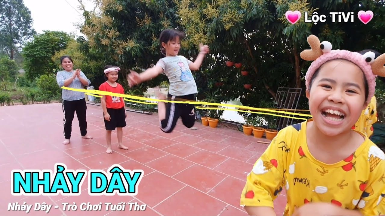 Cuộc Chiến Nhảy Dây • Trò Chơi Tuổi Thơ 💗 Lộc TiVi 💗