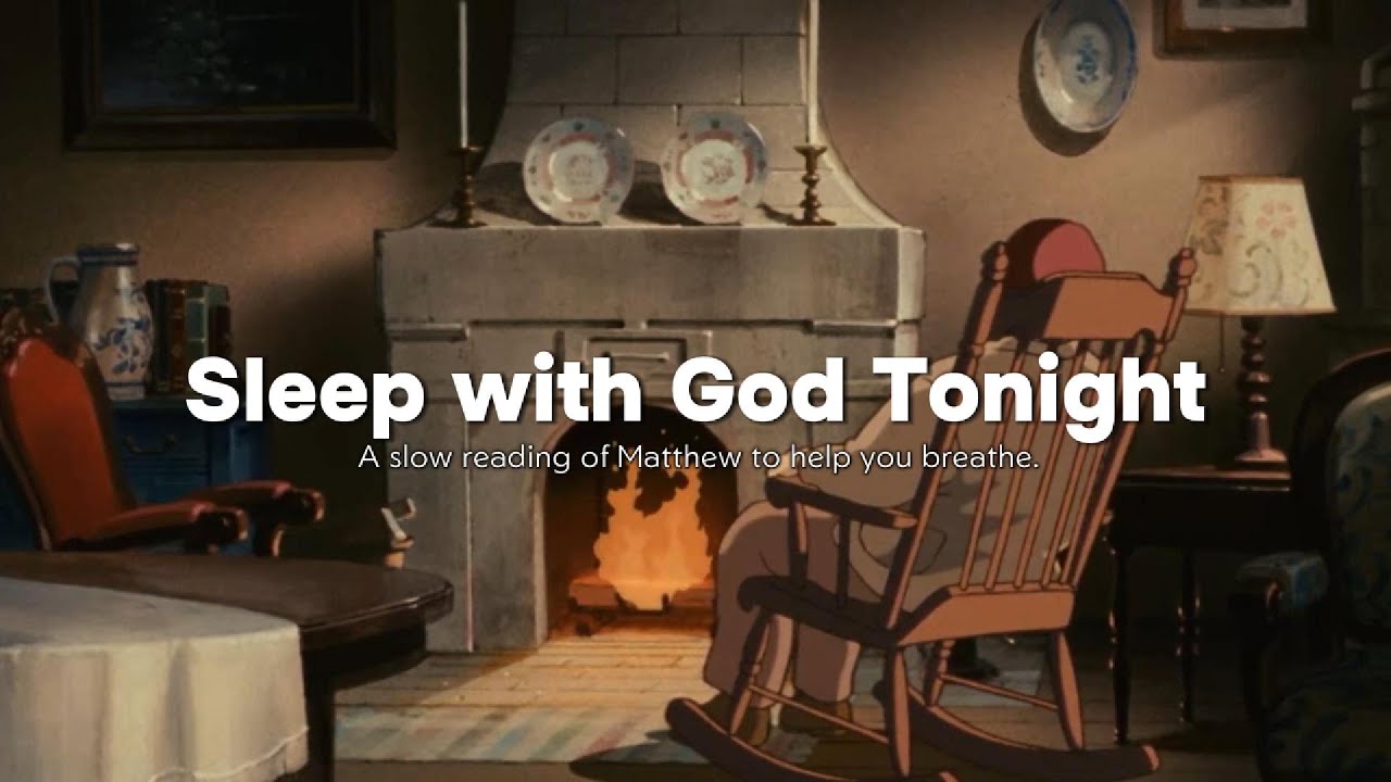 Bro, Don&rsquo;t Scroll &ndash; Just Sleep | Bible Reading of Matthew + Fireplace (2 Hours)
