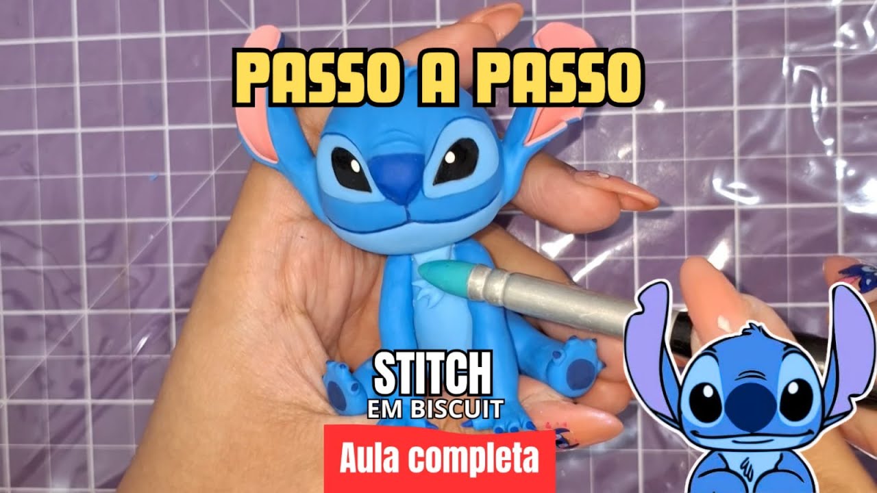 Como Fazer Stitch em Biscuit 2025 | Tutorial Completo e F&aacute;cil - Porcelana fria