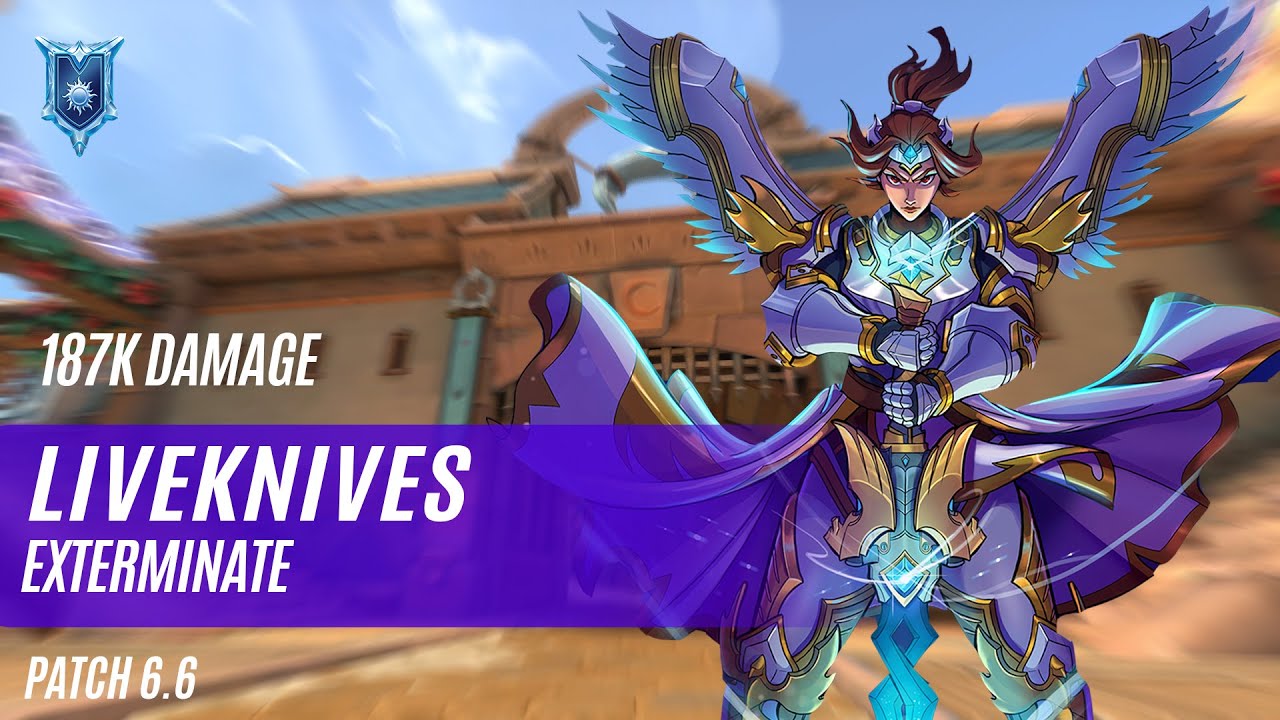 DPS 187K DAMAGE LIVEKNIVES FURIA PALADINS COMPETITIVE NEW PATCH 6.6) EXTERMINATE