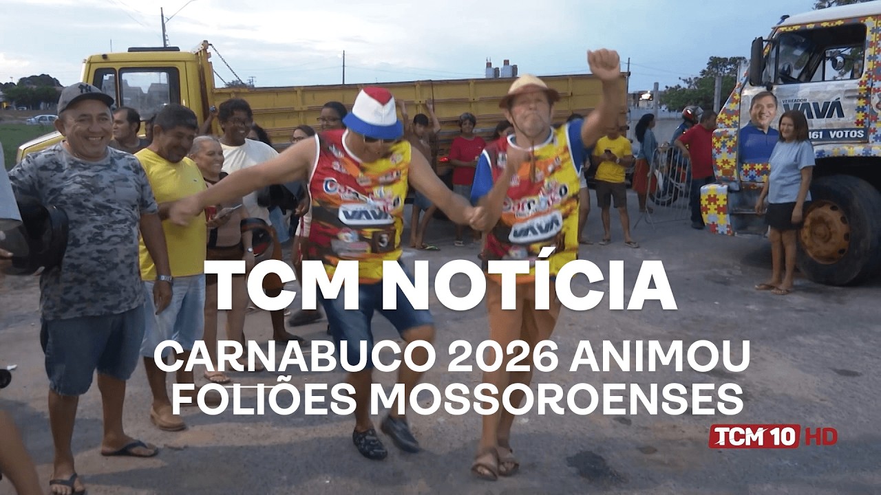 TCM Notícia - Carnabuco 2026 animou foliões mossoroenses