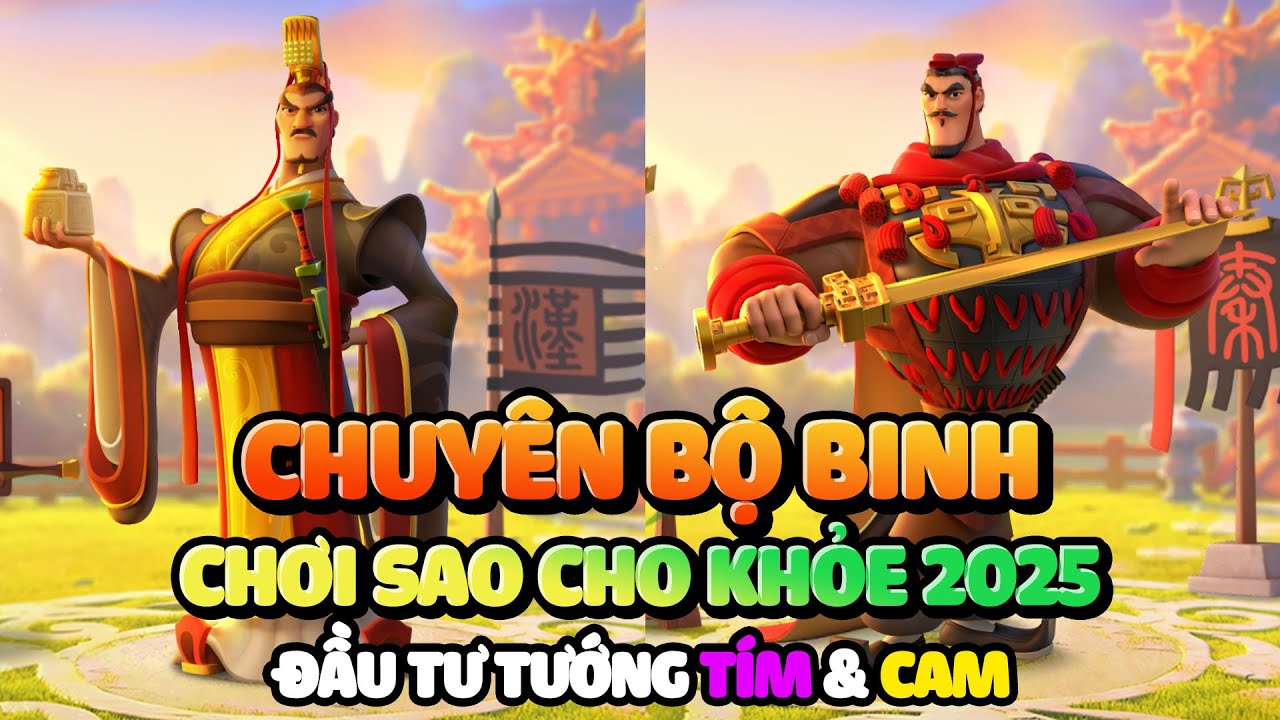 Lối Chơi Bộ Binh & Những Vị Tướng Đáng Đầu Tư Ở Thời Điểm Hiện Tại - Rise of Kingdoms 2025