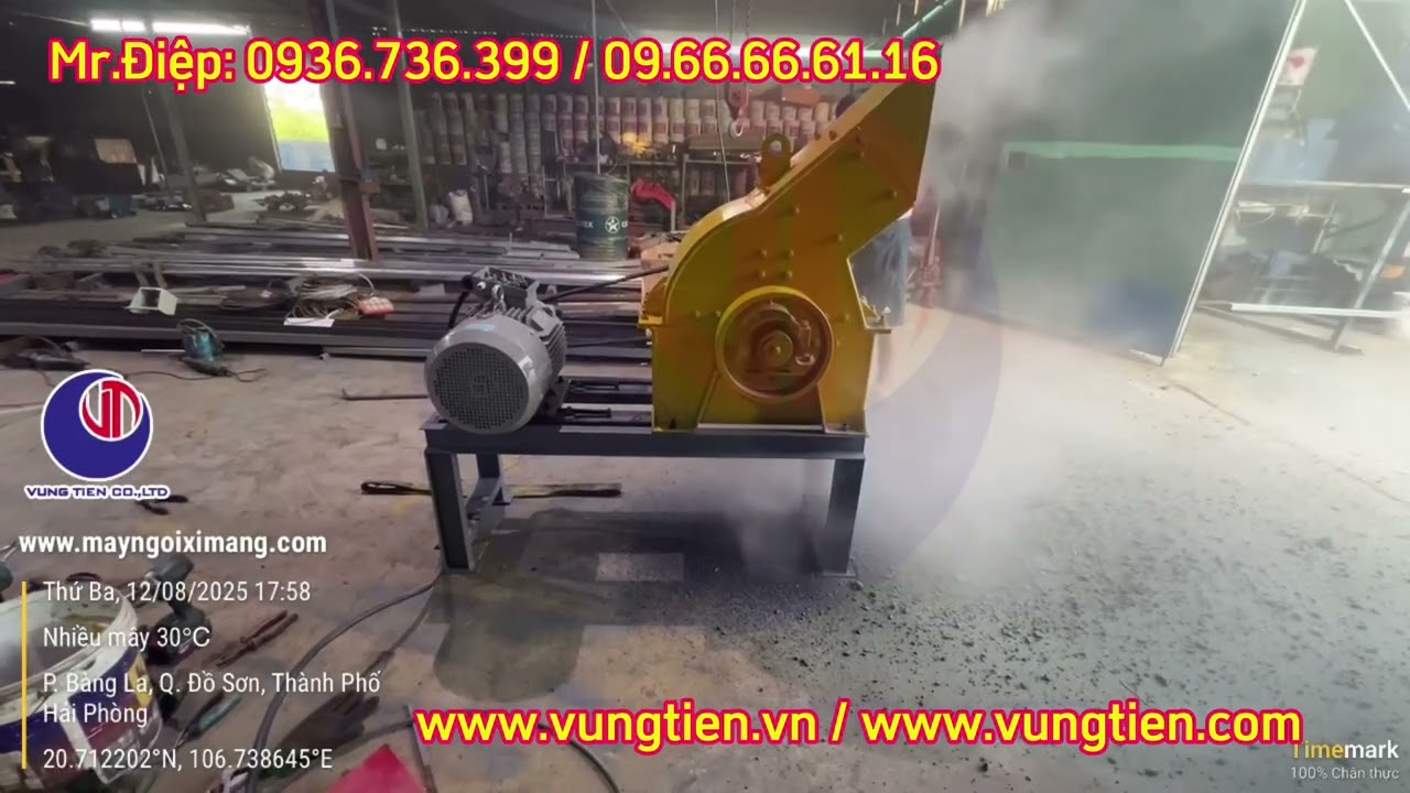 Cung cấp máy nghiền đá, gạch ngói vỡ, xà bần