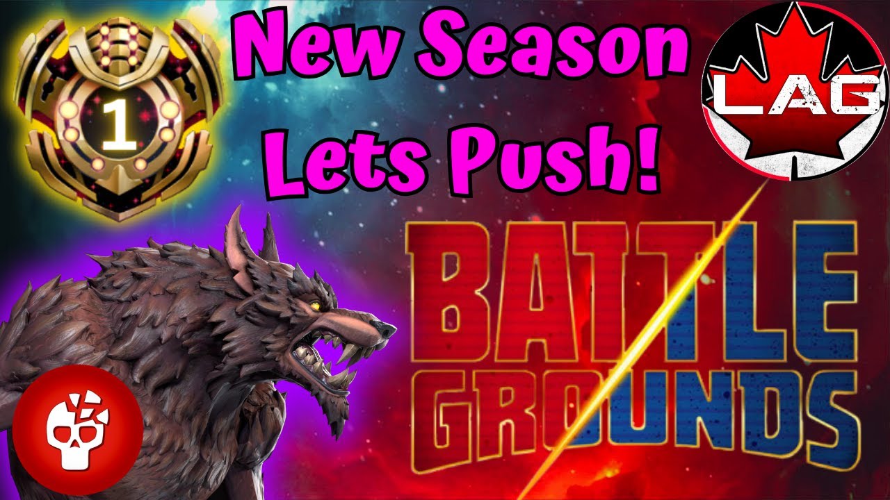 7* R1 DOGGO COOKING SO HARD! Battlegrounds Season 14 Kickoff! Damage Over Time Meta! - MCOC