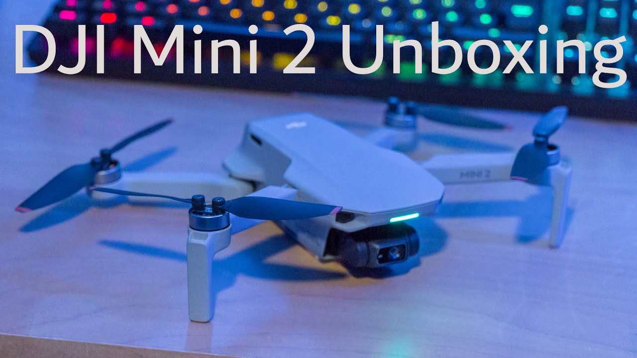 DJI Mini 2 - Unboxing + Erster Eindruck - 4K / Deutsch