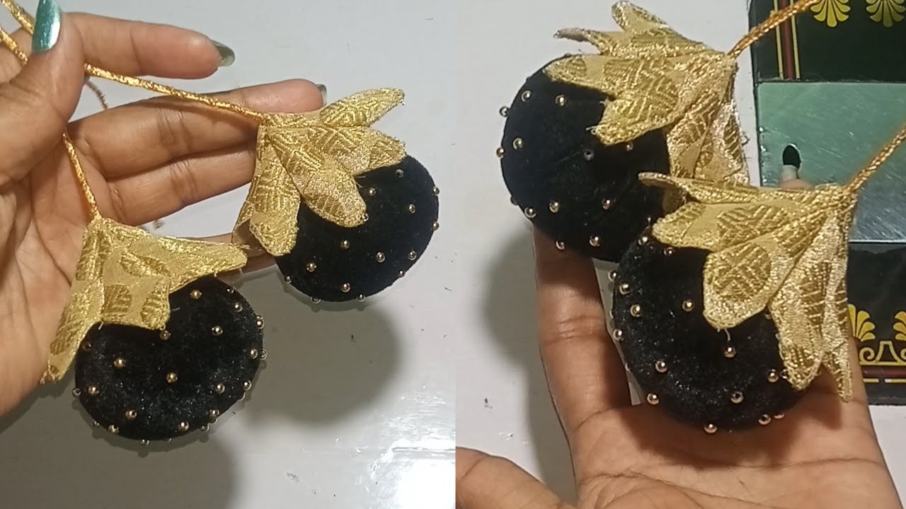 Very Easy and Beautiful Blouse Latkan Making /How to make tassels for dress /लटकन बनाने का तरीका