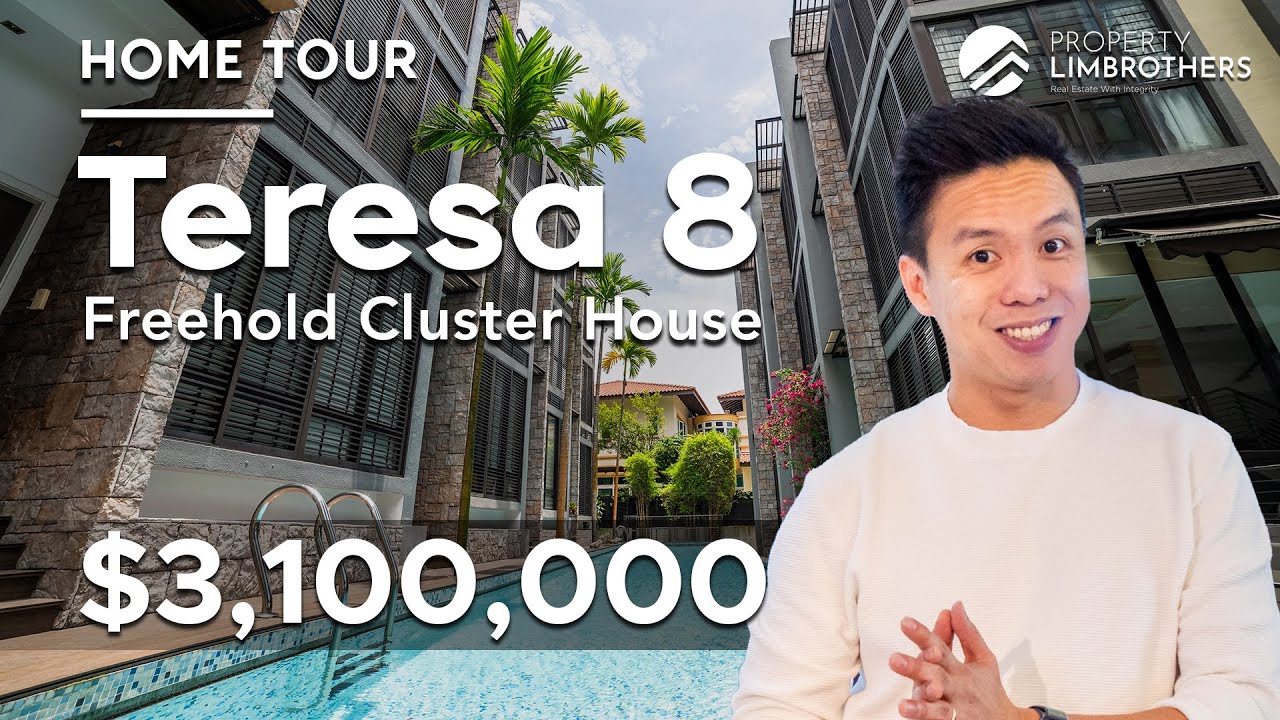 Teresa 8 : Freehold 5 Bedrooms Cluster House in D04 | $3.1M, Singapore Condo Home Tour (Melvin Lim)