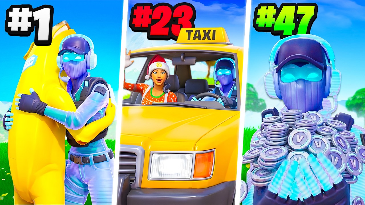 Я выполнил все дружеские задания по Fortnite, которые мне посоветовали подписчики.