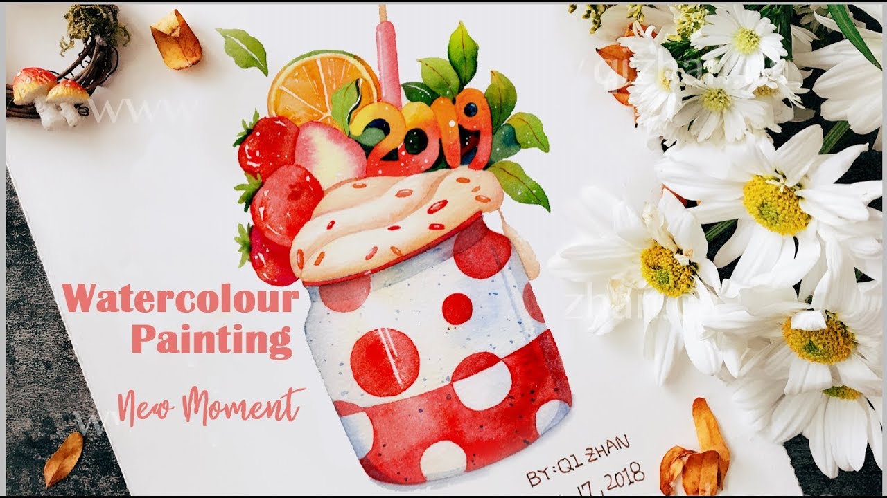 Watercolour drawing [New Moment 2019]