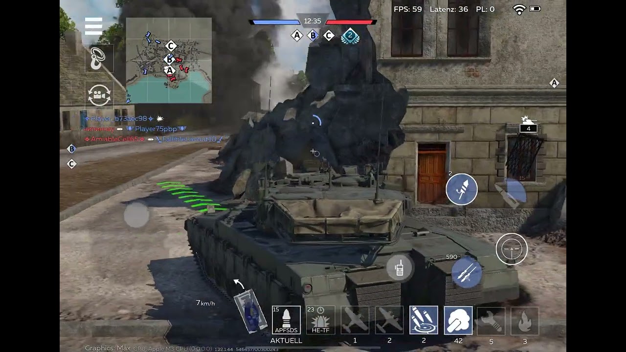 Merkava Mk 3b and Merkava Mk 3C War thunder mobile