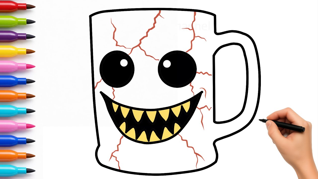 COMO DESENHAR A HISH HISH HISH SAHUR - - Italian Brainrot