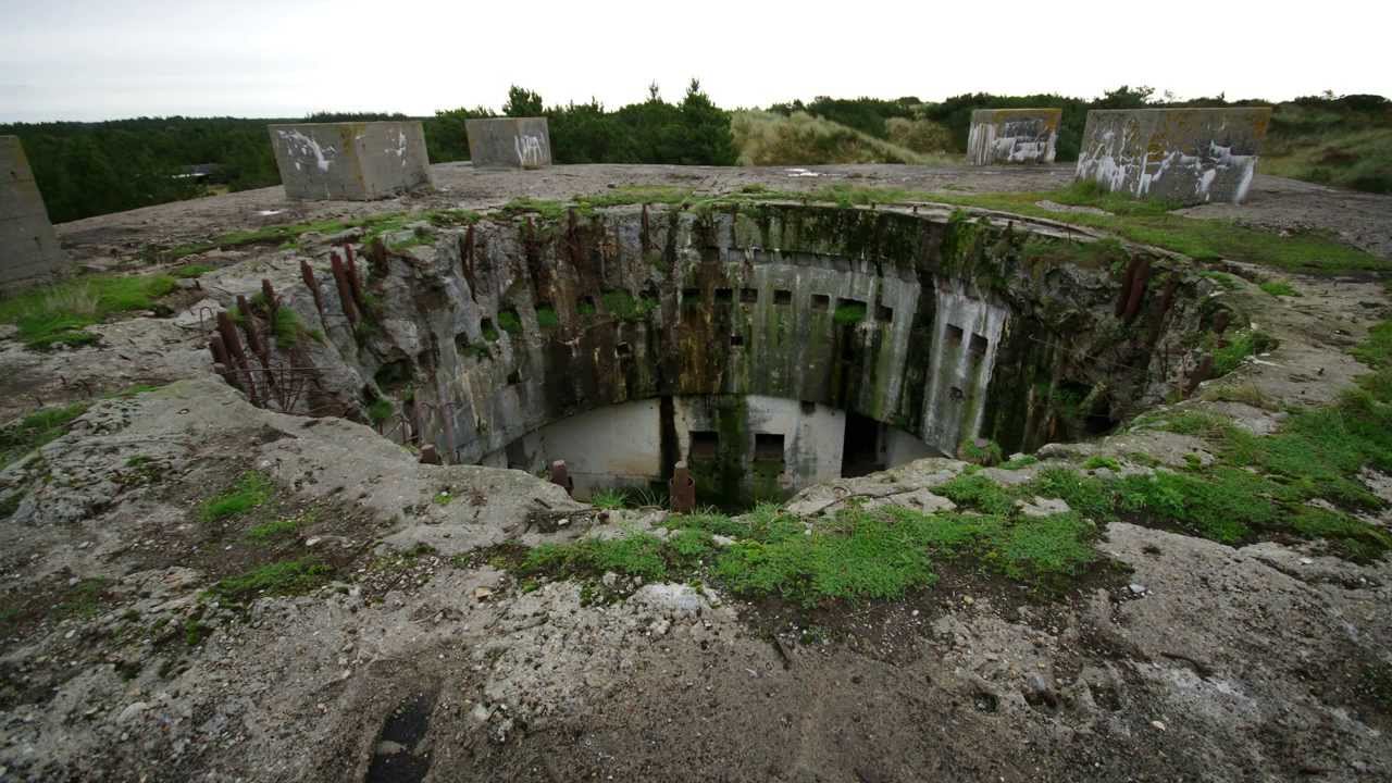 Wehrmachtsbunker - Blaavand und die Stellung Tirpitz-Stillingen - Atlantikwall