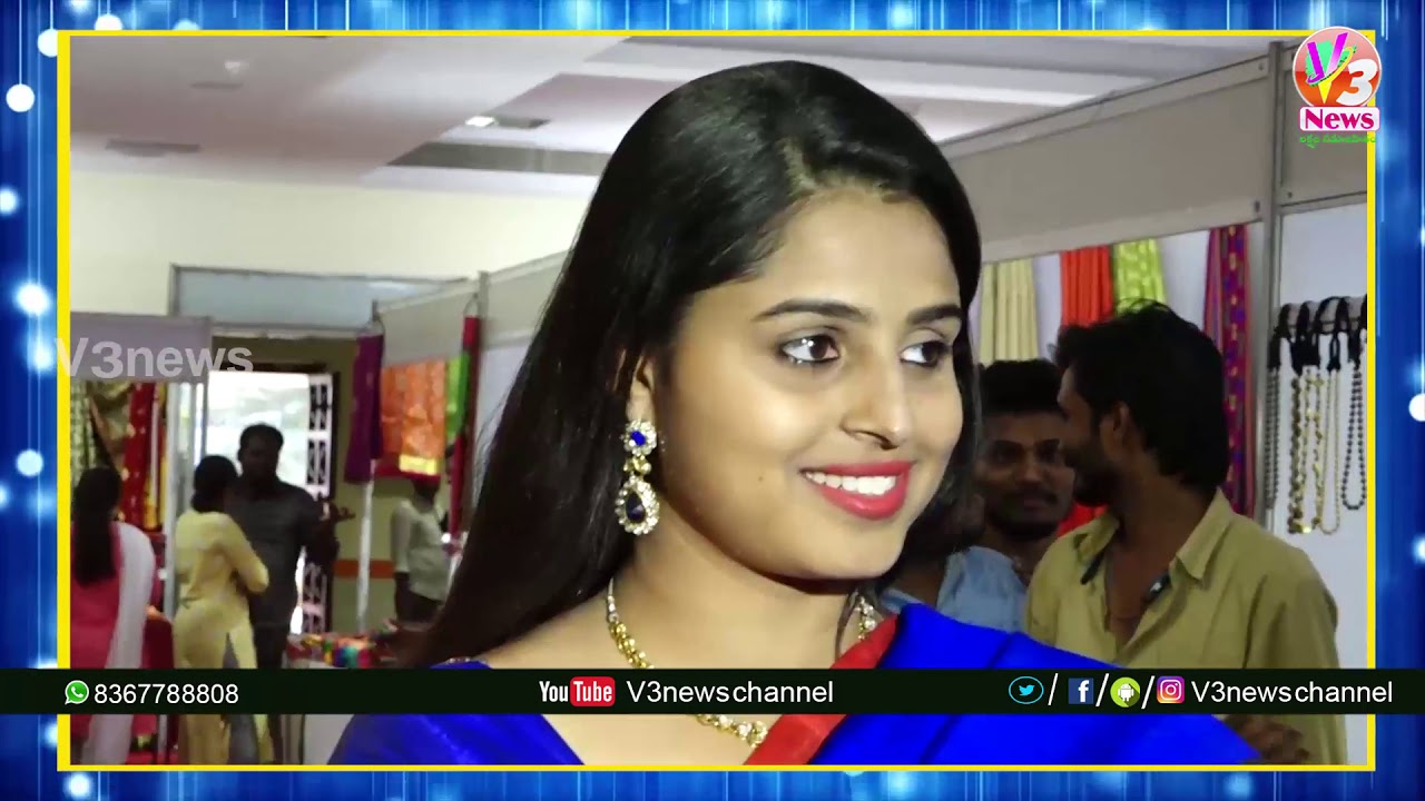 Gramina Hastakala Vikasa Samiti Silk Expo Launch By Actress Alka rathore @TTD Kalyana mandapam || v3