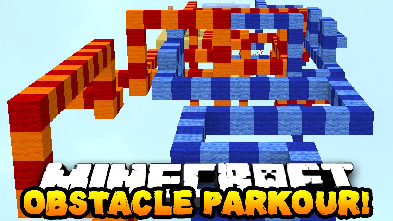 Minecraft OBSTACLE COURSE PARKOUR 2! (Epic Map!) w/ PrestonPlayz