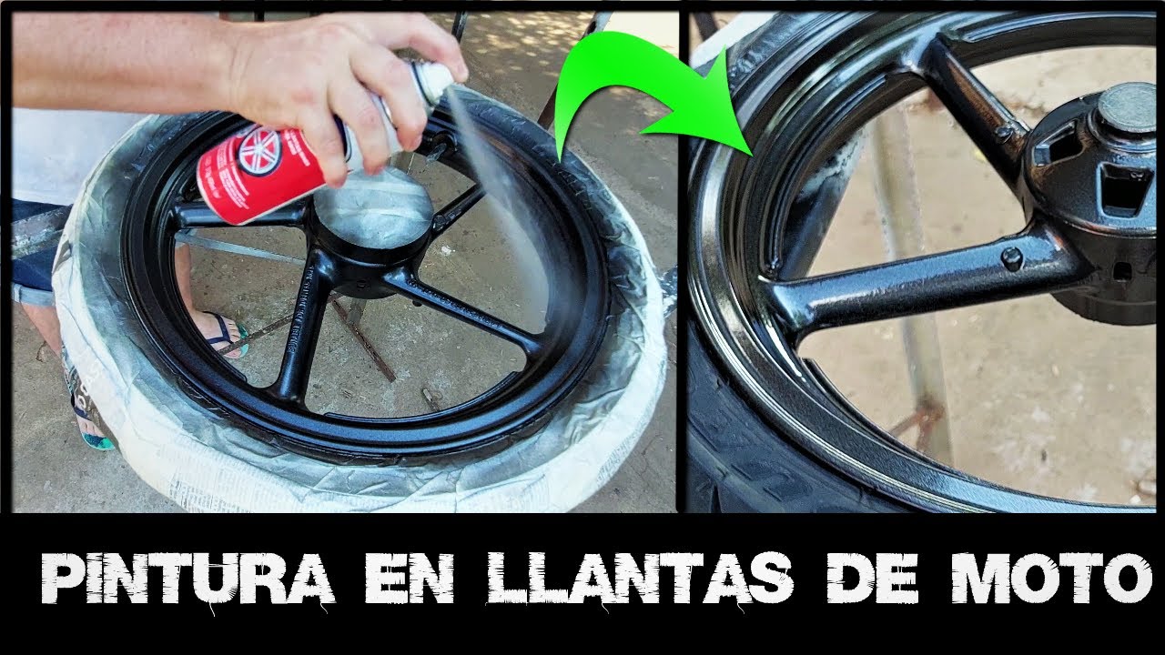 PINTURA de LLANTAS de MOTO, cambio de batería y cubiertas *Yamaha FZ16*
