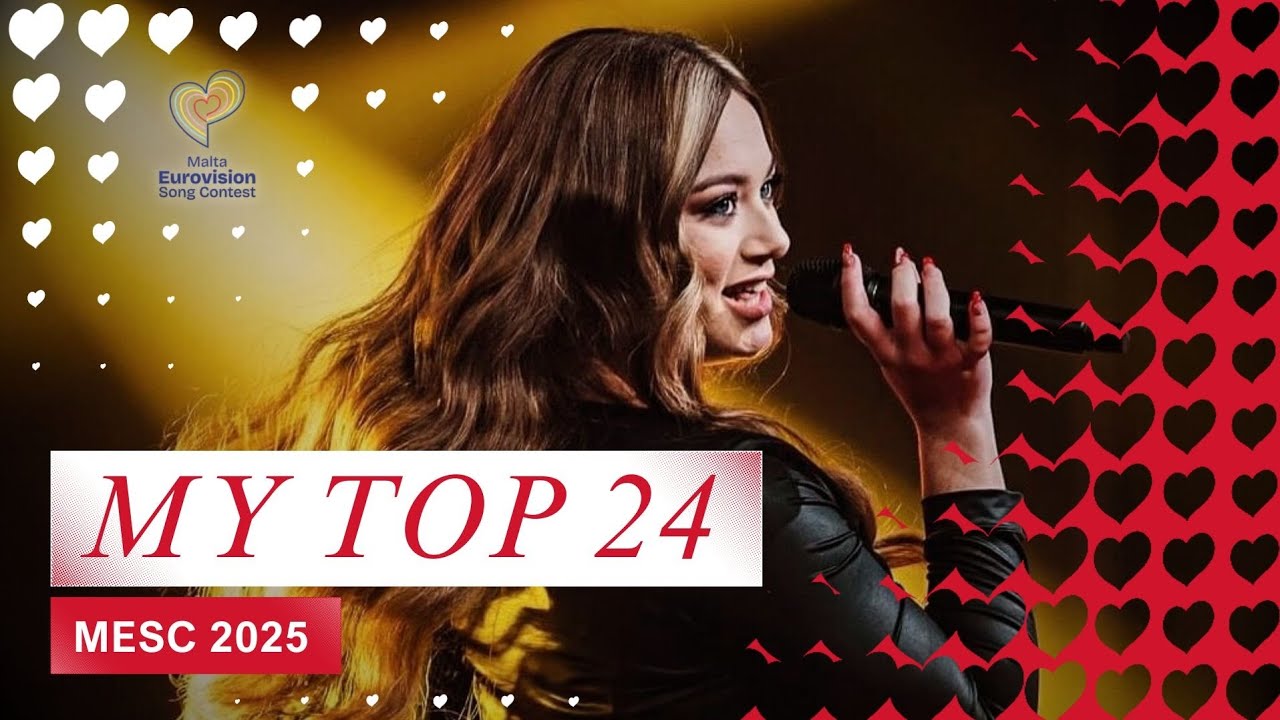 🇲🇹 MESC 2025: My Top 24 | Malta Eurovision 2025