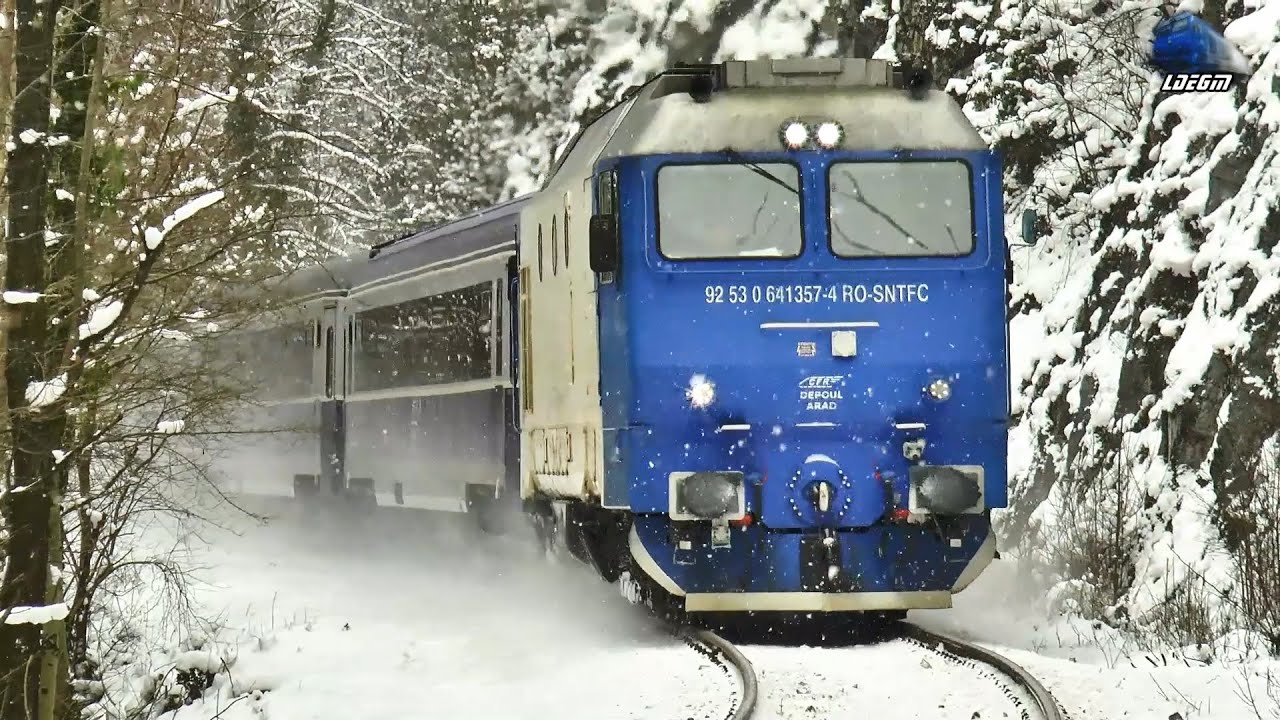 Trenurile Zăpezii în Defileul Crișului Repede 🚆❄🚅☃🚆 Snow Trains in Crișul Repede`s Canyon 2021