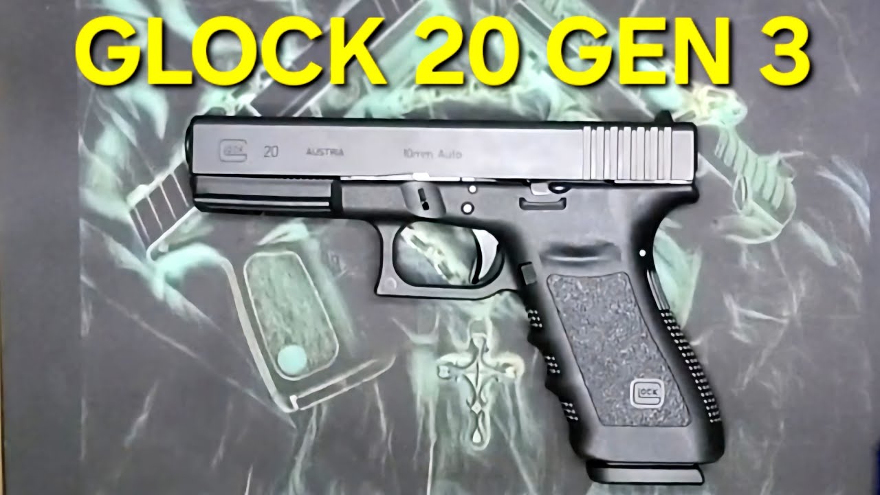 Как чистить Glock 20 Gen 3: руководство для начинающих
