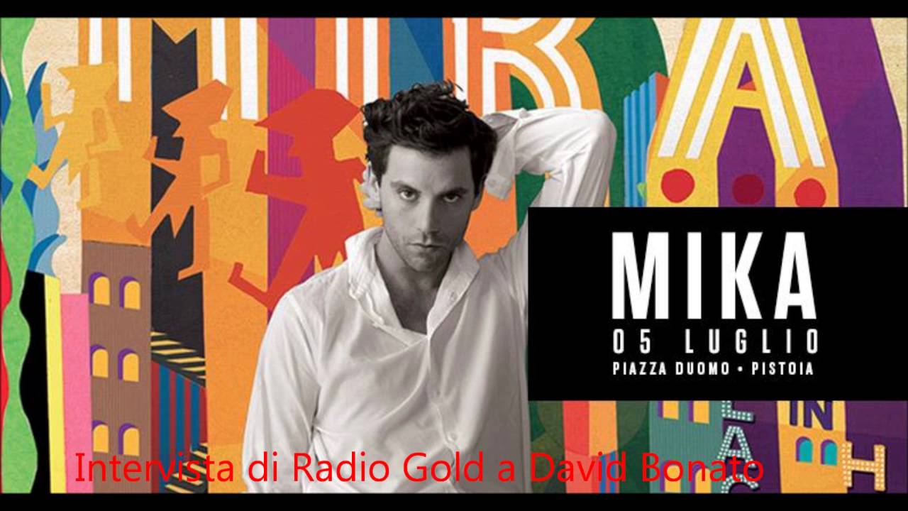 Audio intervista di Radio Gold Alessandria a David Bonato - Pistoia Blues.