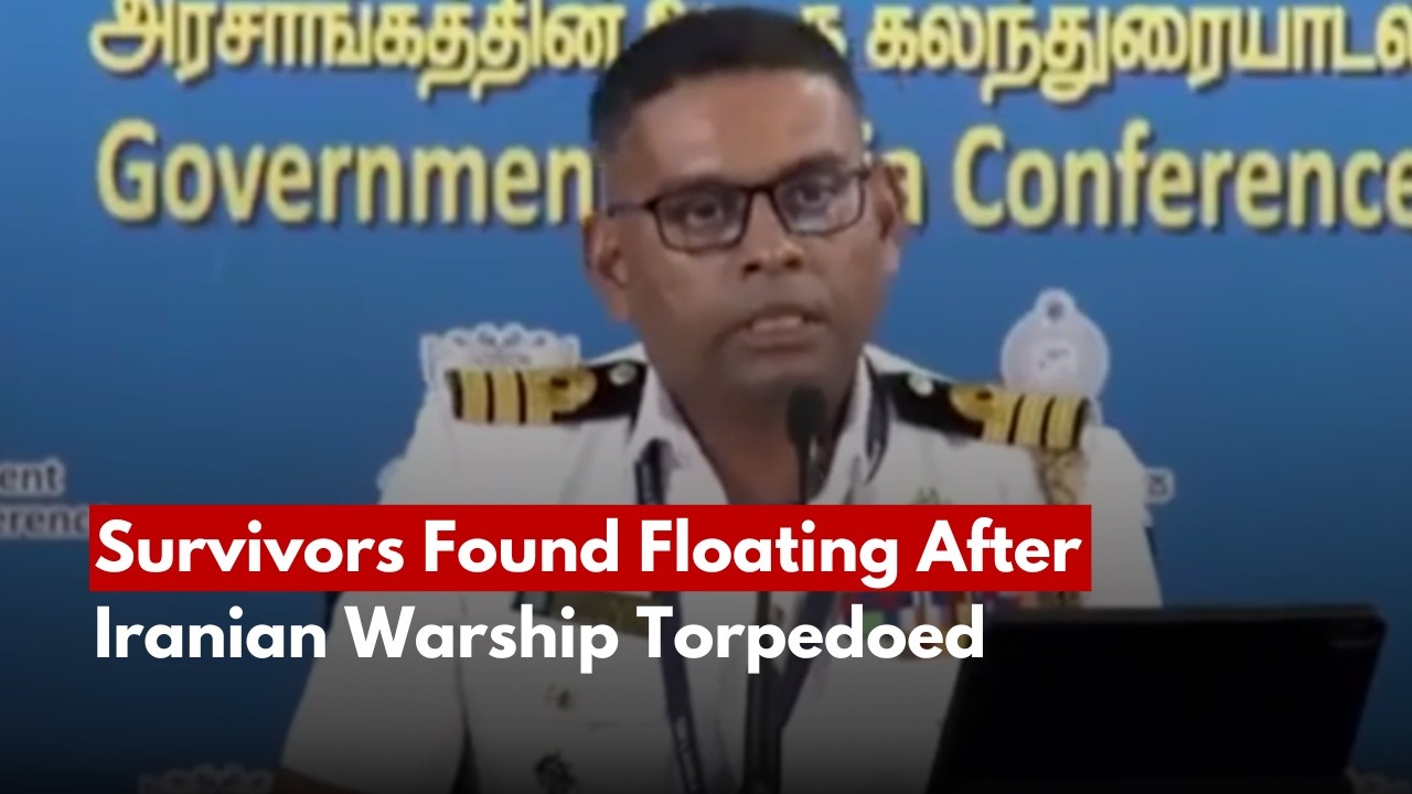 People Were Floating in the Water’ | 32 Rescued After US Torpedo Sinks Iranian Warship