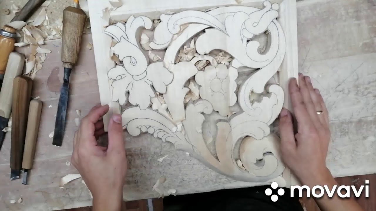 Baroque carved element! How is this done?
