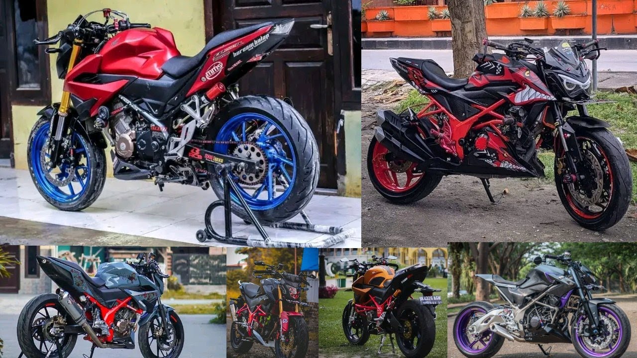 #baru kumpulan cb150r modifikasi kren  ala moge look consep inspirasi buat modifikasi