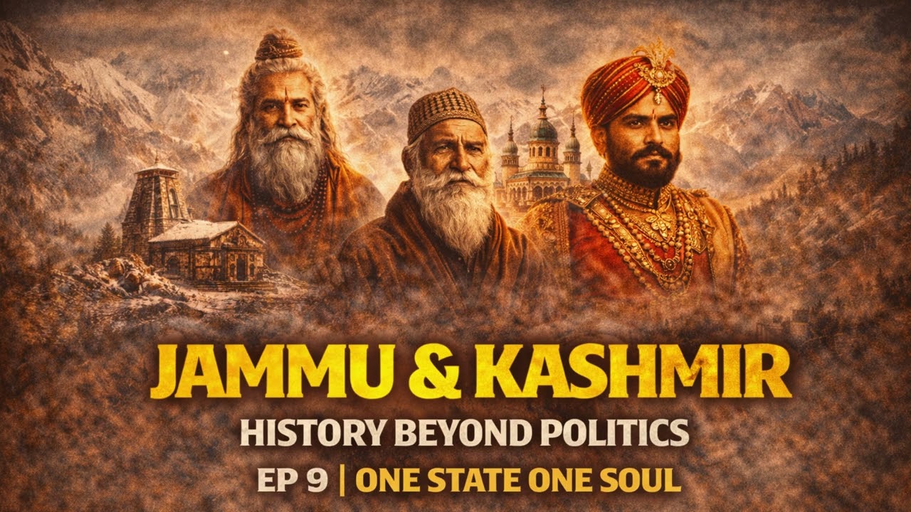 Podcast 187: Jammu & Kashmir – History | Land of Rishis & Resistance | EP 9 | One State One Soul