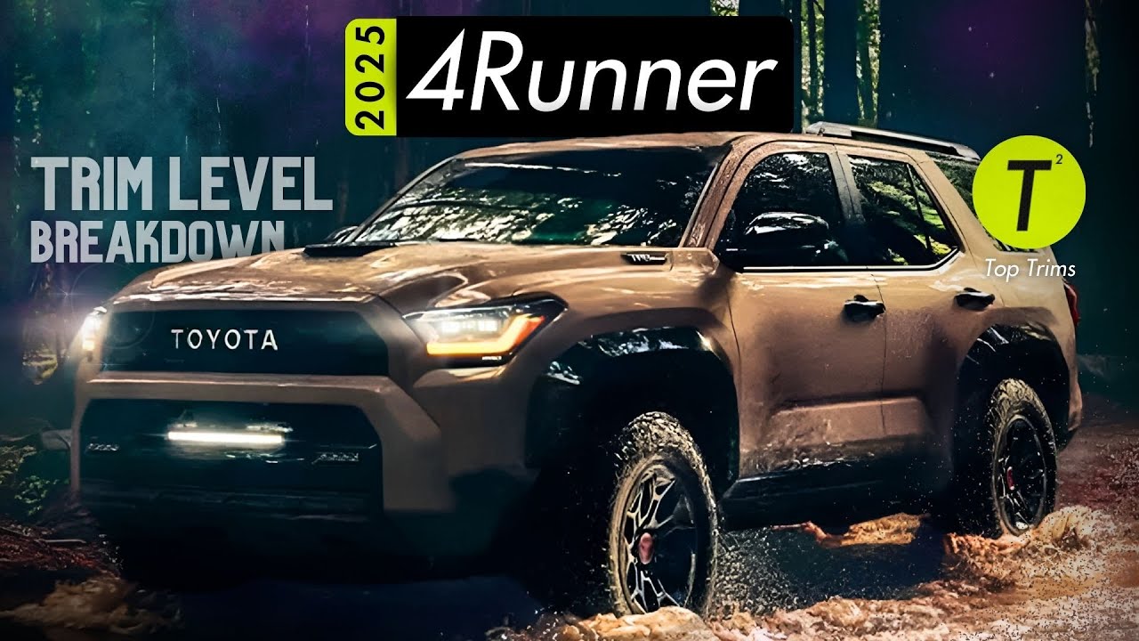 ALL-NEW 4Runner Trims & Options Explained - Everything is Different!