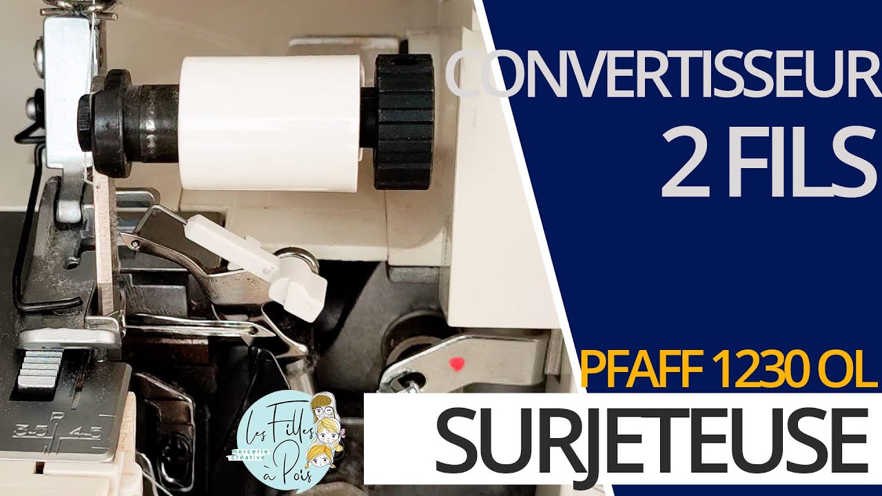 Le mystère de la pièce cachée de la surjeteuse PFAFF 1230OL ENFIN résolu !