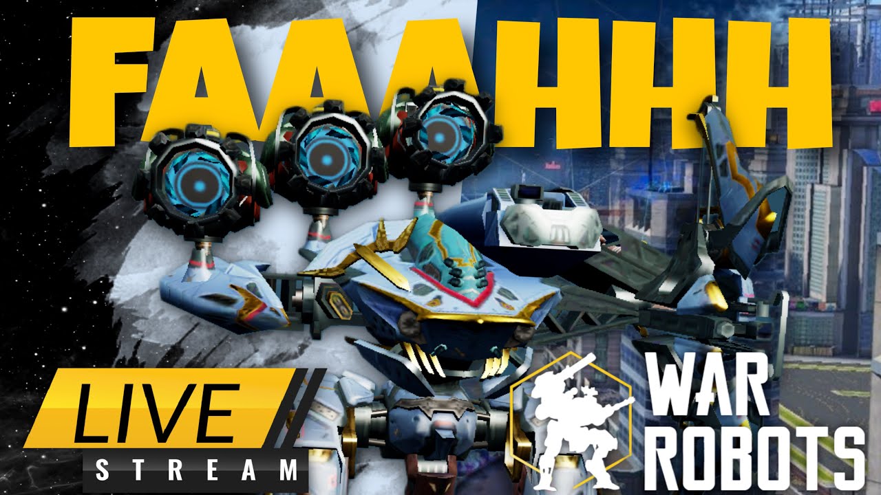 [War Robots] Quadruple Double Attempt With Monster Hangar 😈 | 🔴 LIVE #wr #warrobots