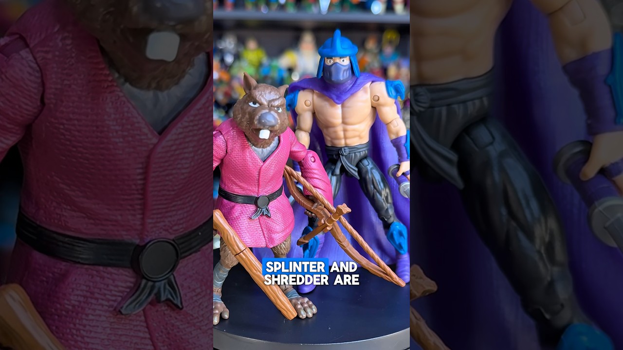 Better than the TURTLES? Remastered TMNT #TMNT #Toys #ActionFigures #Collection #Nostalgia ￼￼