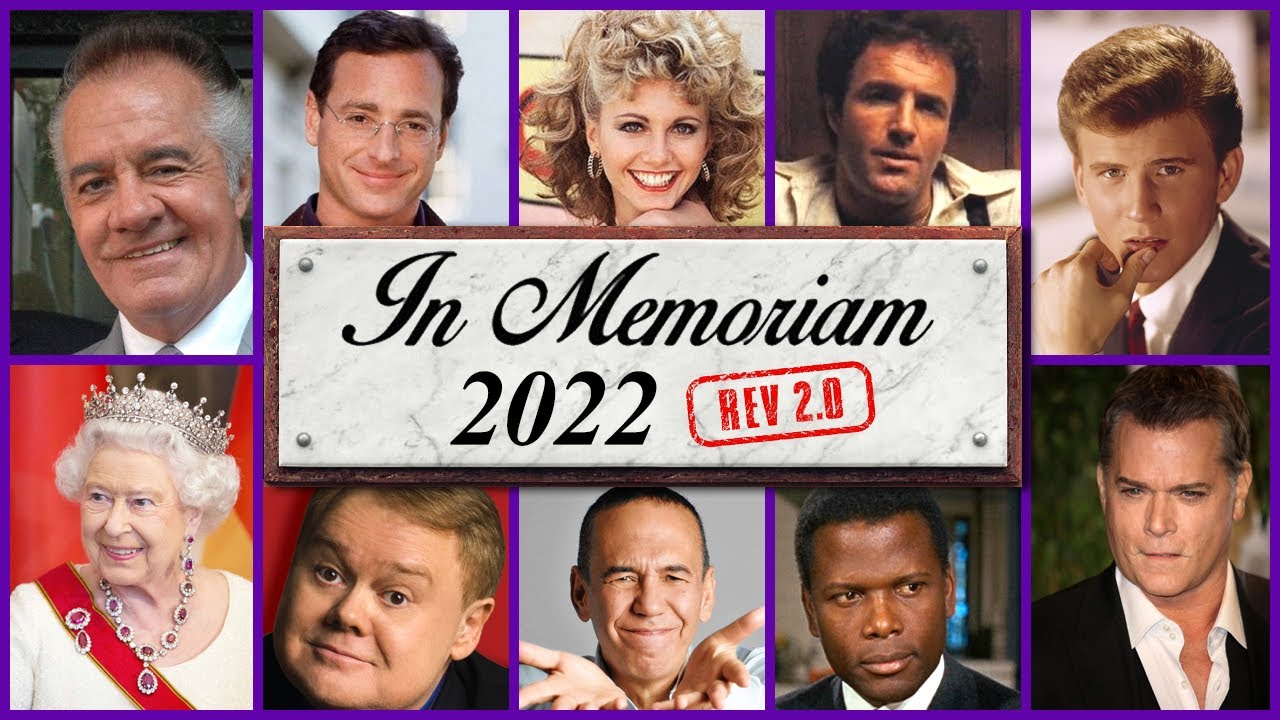 Памяти 2022: Знаменитые лица, которых мы потеряли в 2022 году (версия 2.0)