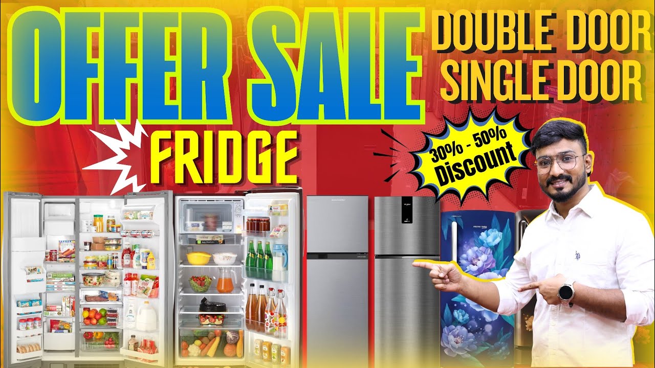 Fridge Discount Price | கம்மி விலைக்கு புது Fridge #youtube #youtubevideo 