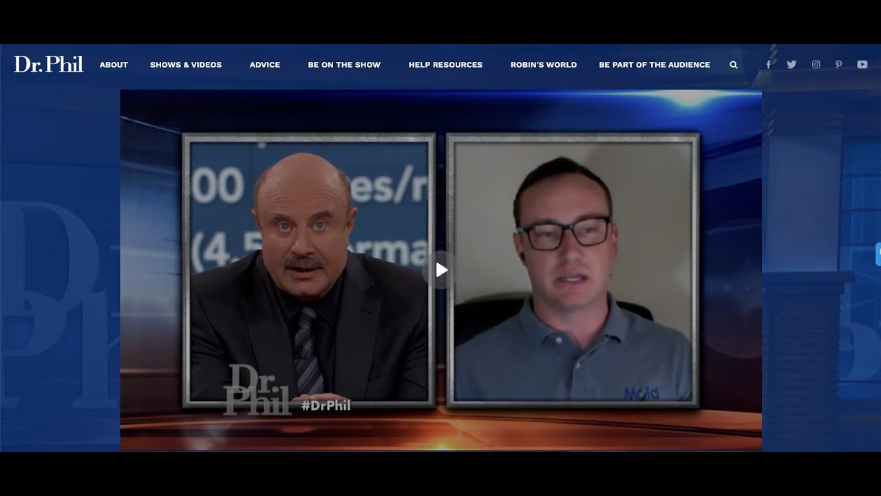 Dr. Phil Show Asks Us to Help as One of the Leading Mold, Allergy, and Chemical Testing Specialists