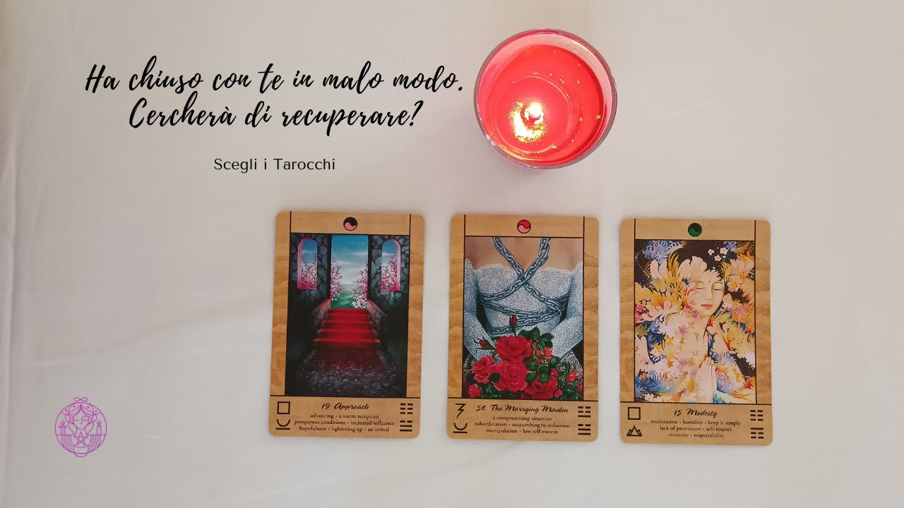 🎈🗡Ha chiuso con te in malo modo. Cercherà di recuperare?🌈❤🔮 Scegli i tarocchi