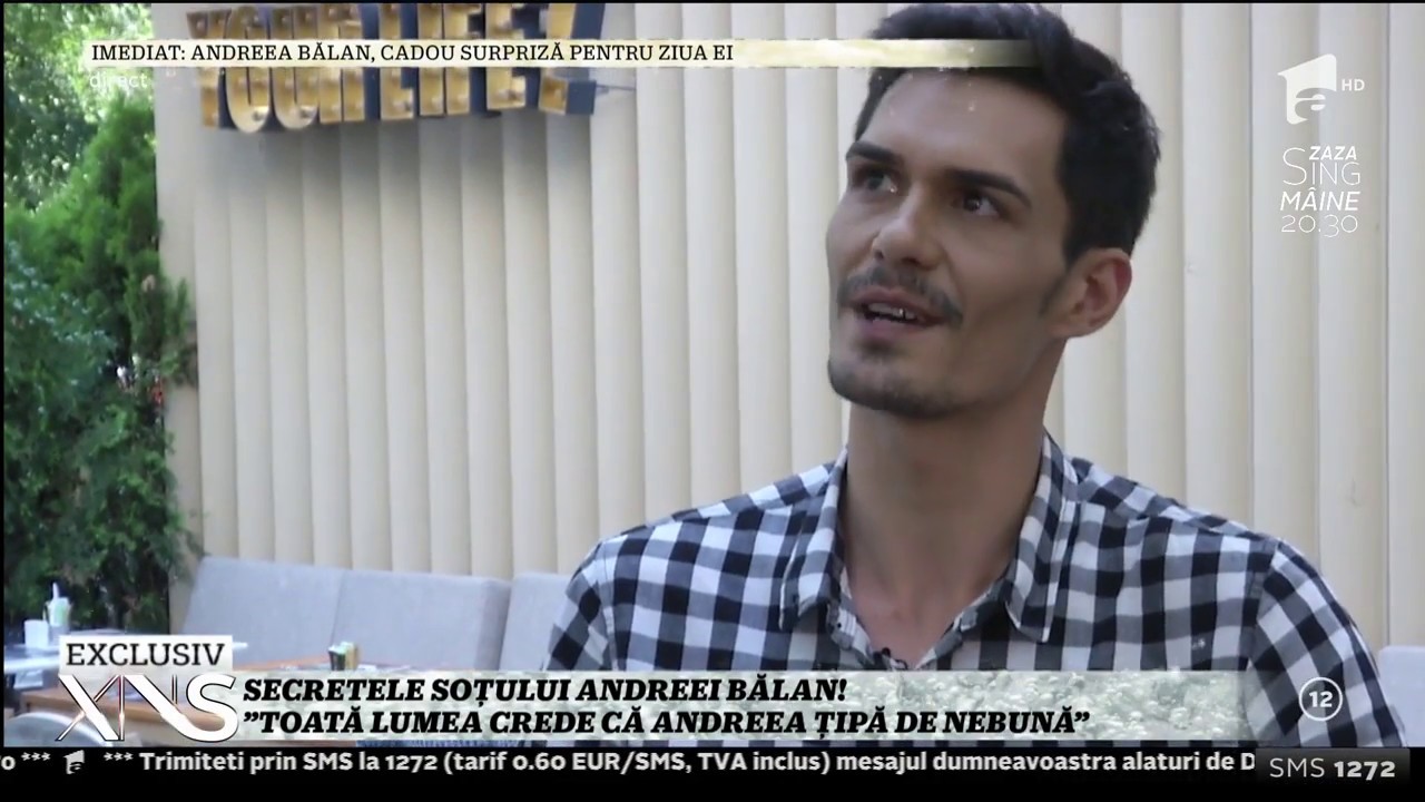 Secretele soțului Andreei Bălan. George Burcea e simpatic: ”N-am fost fan Andre, ci 3 Sud Est”