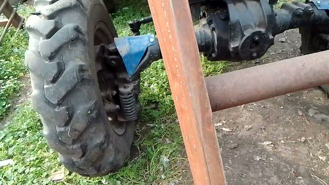 Самодельный КУН на Т-40АМ