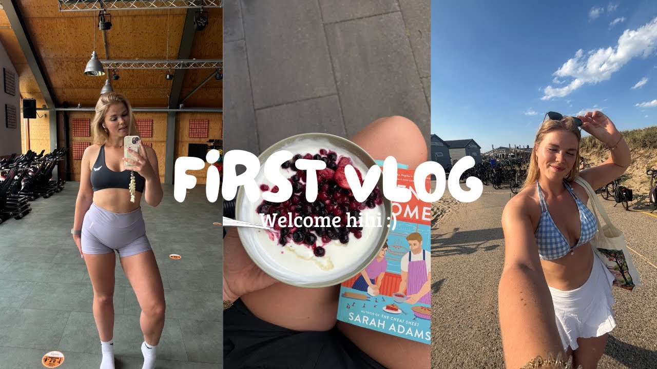 Weekvlog 1 | Zomervakantie, nieuwe camera, sporten en gezonde recepten :)