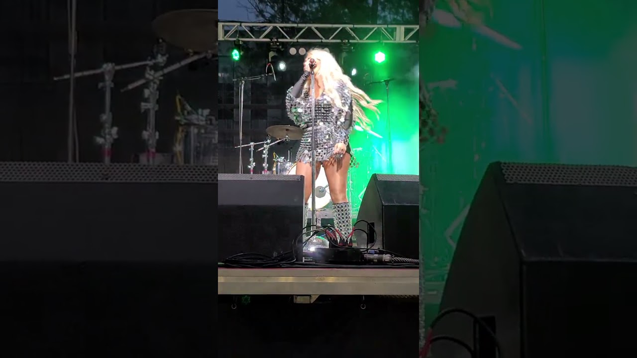 Stefani Montiel at Oyster Bake 2024 Video shot by, Ernest Choco Garza
