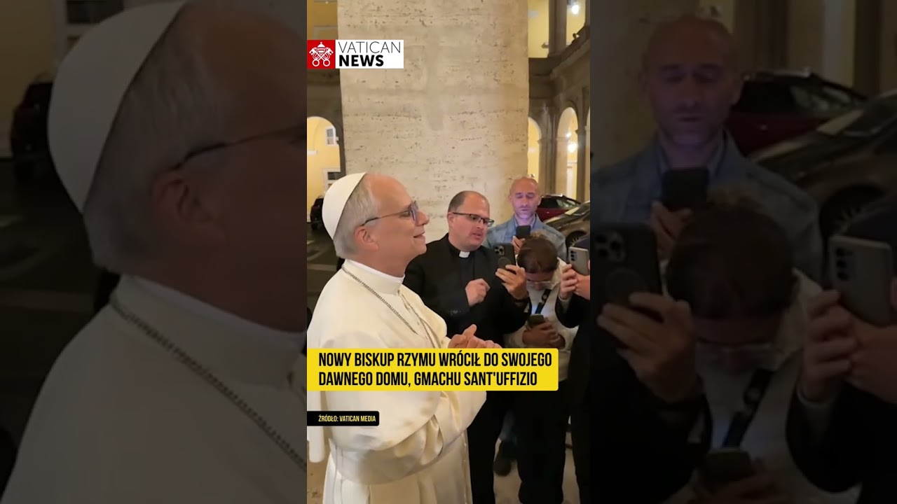 Nowy biskup Rzymu, czyli papież Leon XIV, wr&oacute;cił do swojego dawnego domu.