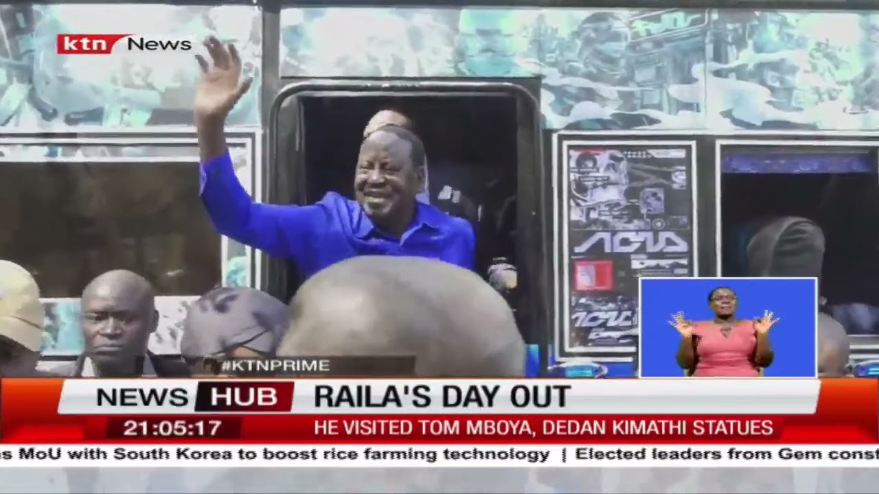 Raila boards a matatu to town claiming to want a taste of a Normal Kenyan citizen