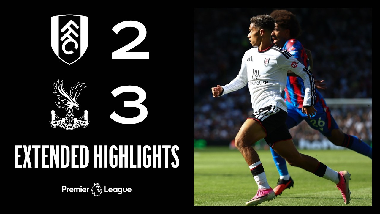 Defeat At The Cottage | Extended Highlights | Fulham 2-3 Crystal Palace