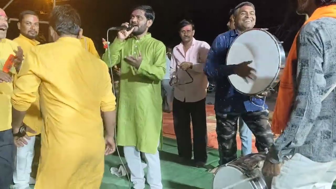 मालेगांव कार्यक्रम कानबाई ग्रुप कसमादे अजमेर सौंदाणे सटाणा गायक श्रावण आहिरे मो:9518991271