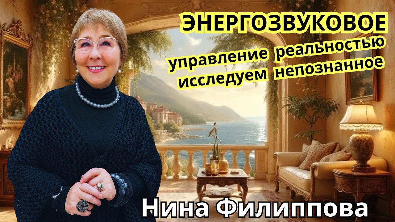 Энергозвуковое управление реальностью: исследуем непознанное.  Нина Филиппова  🔹Project Bravo🔹