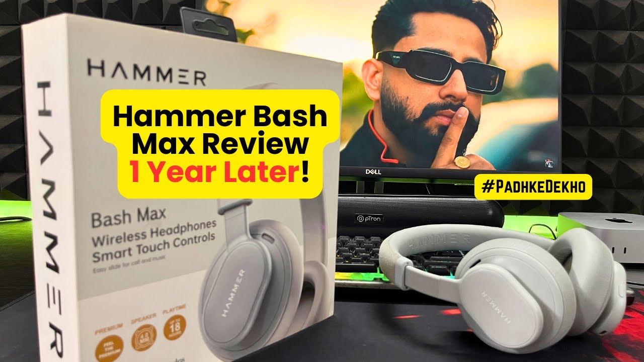 Hammer Bash Max Long Term Review With 1 Year of Findings! Best Over-Ear Headphone Under 2500 Rs?