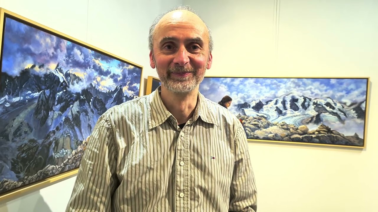 David Lefebvre artiste peintre Vienne galerie Test du Bailler