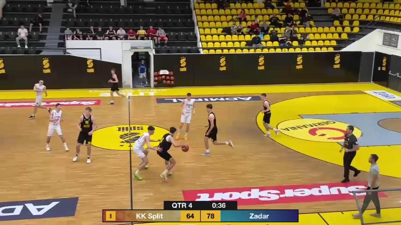 KKSplit u19 vs KK Zadar u19