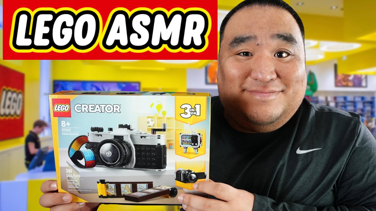 ASMR | LEGO Building Retro Camera (1+ Hours Long and Relaxing)