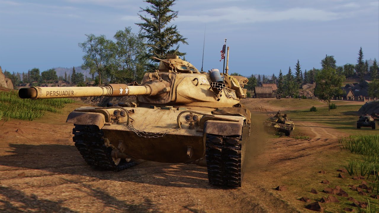World of Tanks || M60A3 on Kaunas - Platoon Gameplay