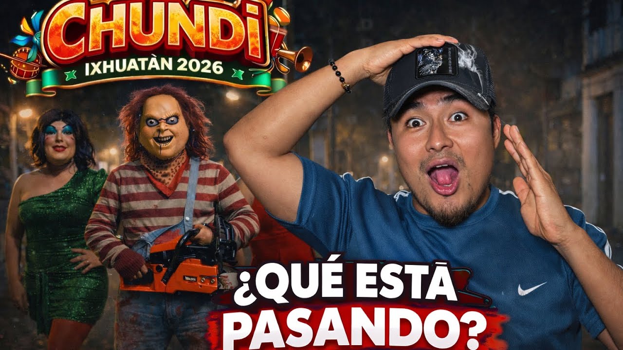 ¿Es el CHUNDI el Mejor Carnaval de Chiapas? 😳🎭